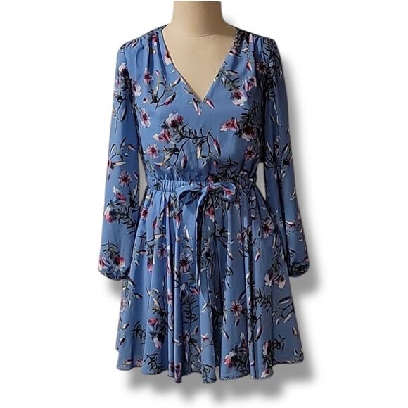 INC International Concepts floral waist tie dress NEW - Picture 5 of 10